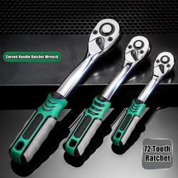 quick ratchet wrench set for vehicle and bicycle repair