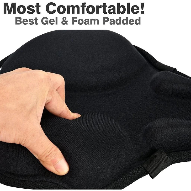 Electric Bike Gel Cushion Seat Cover 4