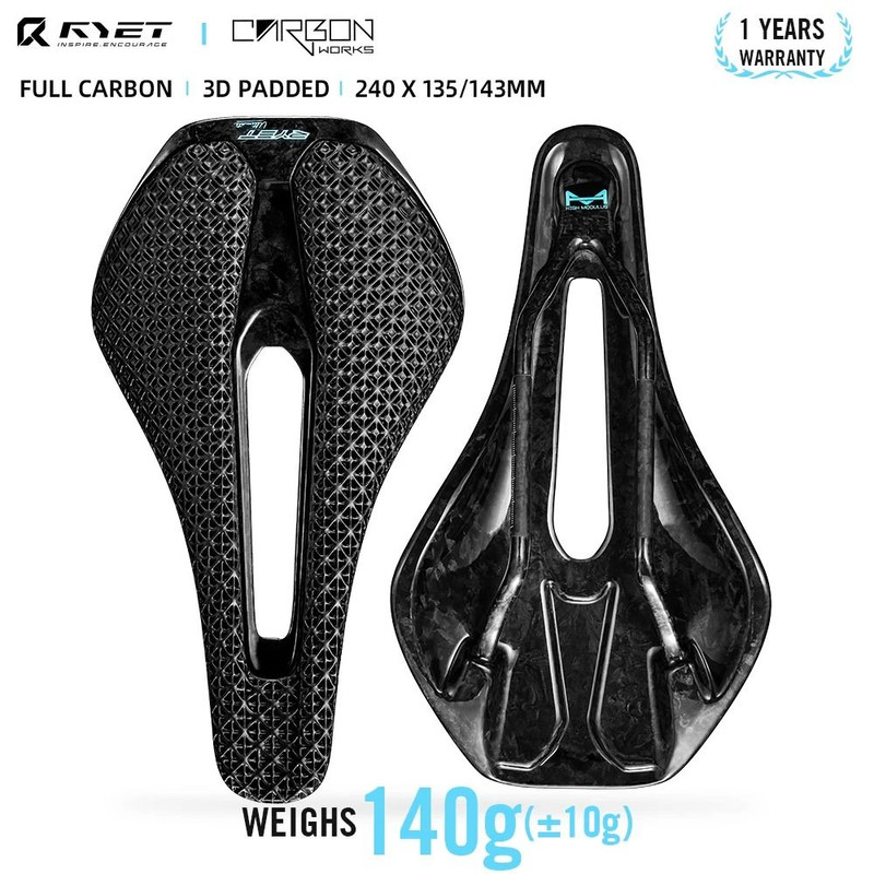 3D Printed Carbon Bicycle Saddle 1