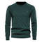 Mens Solid Knit Pullover Sweater 9