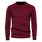 Mens Solid Knit Pullover Sweater 10