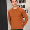 Mens Solid Knit Pullover Sweater 5