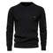 Mens Solid Knit Pullover Sweater 8