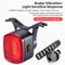 Smart Bicycle Brake Light USB Rechargeable LED Rear Cycling Light 8