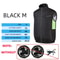 Cooling Fan Vest Breathable Workwear For Hot Weather 8