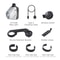 Ultra Bright Bicycle Headlight 1600 Lumen With Wireless Remote 5