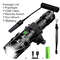 Tactical LED Hunting Flashlight USB Rechargeable Waterproof Torch 1
