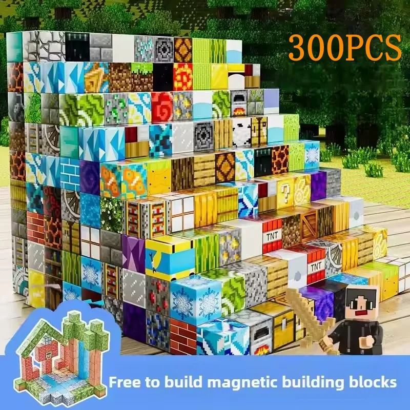 Magnetic Building Blocks Creative STEM Toy Set For Kids 0