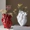 Anatomical Heart Vase Resin Decorative Flower Vessel 2
