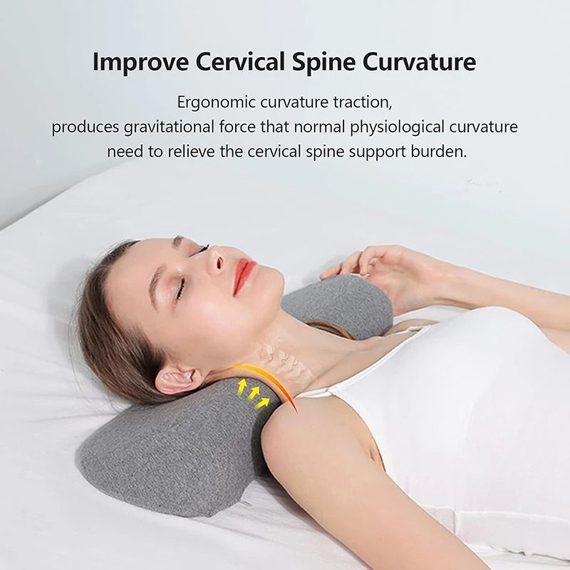 Cervical Memory Foam Contour Pillow For Neck And Shoulder Support 5
