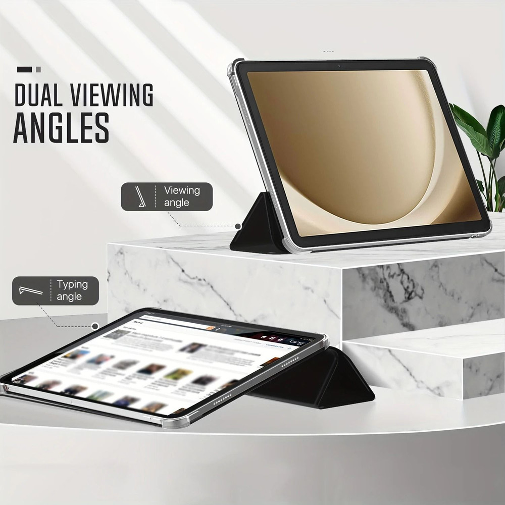 Tri Fold Flip Stand Cover For 11 Inch Galaxy Tab A9 Plus 2