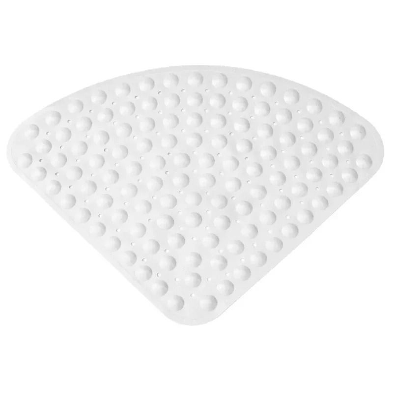 Comfortable Triangle Shower Mat With Non Slip Diamond Design 9