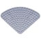 Comfortable Triangle Shower Mat With Non Slip Diamond Design 10