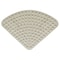 Comfortable Triangle Shower Mat With Non Slip Diamond Design 11