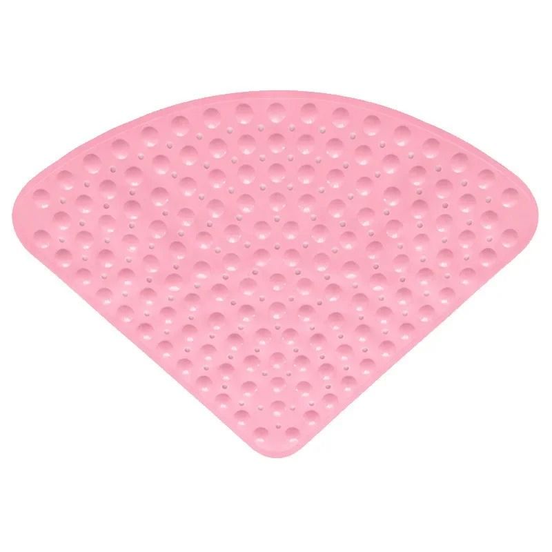 Comfortable Triangle Shower Mat With Non Slip Diamond Design 6