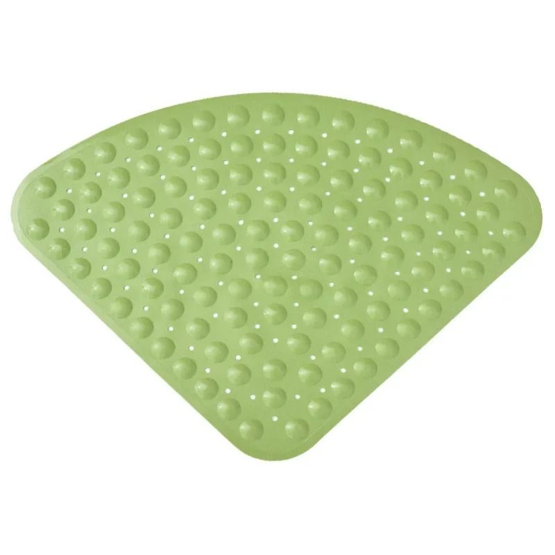 Comfortable Triangle Shower Mat With Non Slip Diamond Design 7
