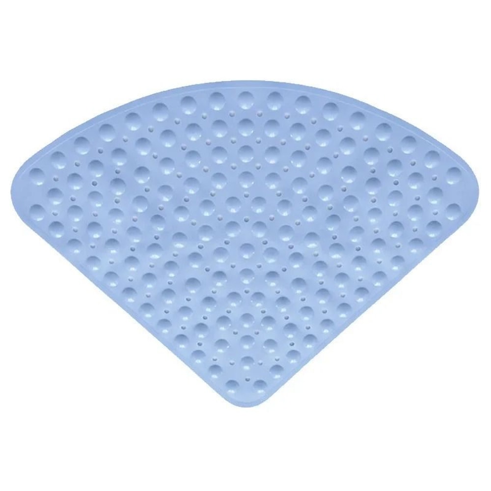 Comfortable Triangle Shower Mat With Non Slip Diamond Design 8