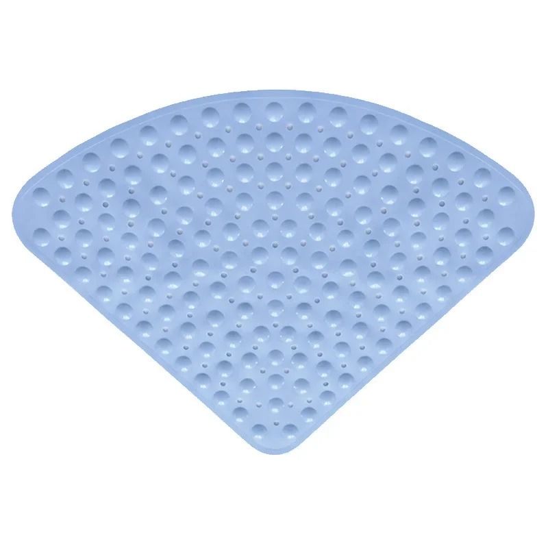 Comfortable Triangle Shower Mat With Non Slip Diamond Design 8