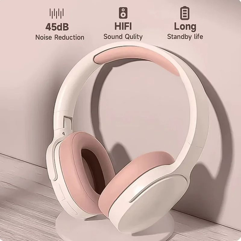 Wireless Bluetooth 53 Headphones With Stereo Sound And Microphone 2