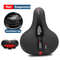 Hollow Breathable Bicycle Saddle With Shock Absorption And Safety Reflector 14