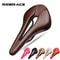 Breathable Hollow Bicycle Saddle PU Leather Soft Comfortable Cushion 0