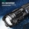 XHP50 LED Flashlight USB Rechargeable Waterproof Torch With Side Light And 7 Modes 3