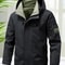 Men Waterproof Softshell Hooded Jacket For Hiking And Camping 3