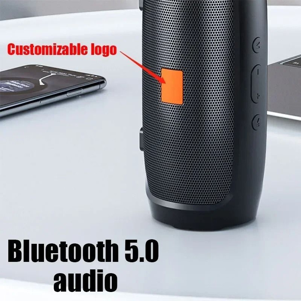 Portable Bluetooth Subwoofer Speaker Waterproof Outdoor Wireless Sound Box 2