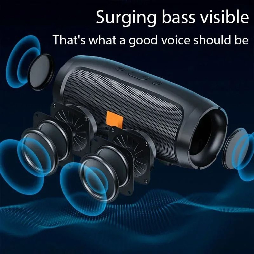 Portable Bluetooth Subwoofer Speaker Waterproof Outdoor Wireless Sound Box 5