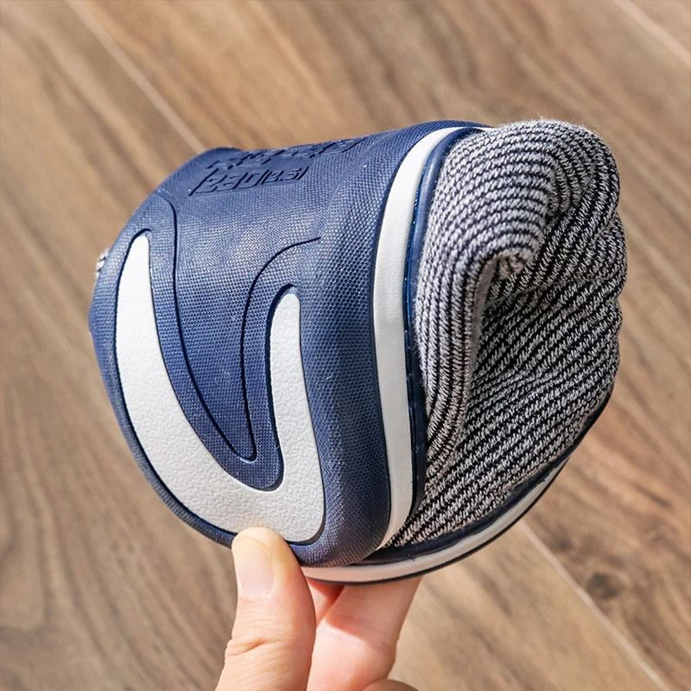 Men Winter Warm Cotton Slippers With Non Slip Sole 5