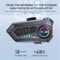 Motorcycle Helmet Intercom Headset With Bluetooth 53 And Music Sharing 3