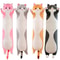 Long Cat Plush Pillow Soft Sleeping Plushie Doll 0