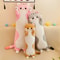 Long Cat Plush Pillow Soft Sleeping Plushie Doll 5