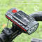 Solar Rechargeable Bicycle Front Light With Horn And USBC Charging 5
