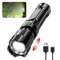 High Power Rechargeable LED Flashlight With Builtin Battery 9