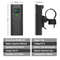 4800 Lumen USB Rechargeable Bicycle Light With 10000mAh Battery And Rainproof Design 2