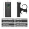 4800 Lumen USB Rechargeable Bicycle Light With 10000mAh Battery And Rainproof Design 2