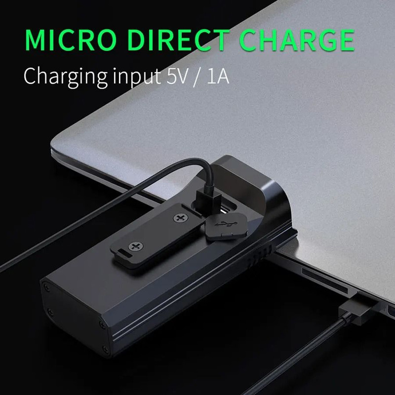 4800 Lumen USB Rechargeable Bicycle Light With 10000mAh Battery And Rainproof Design 5
