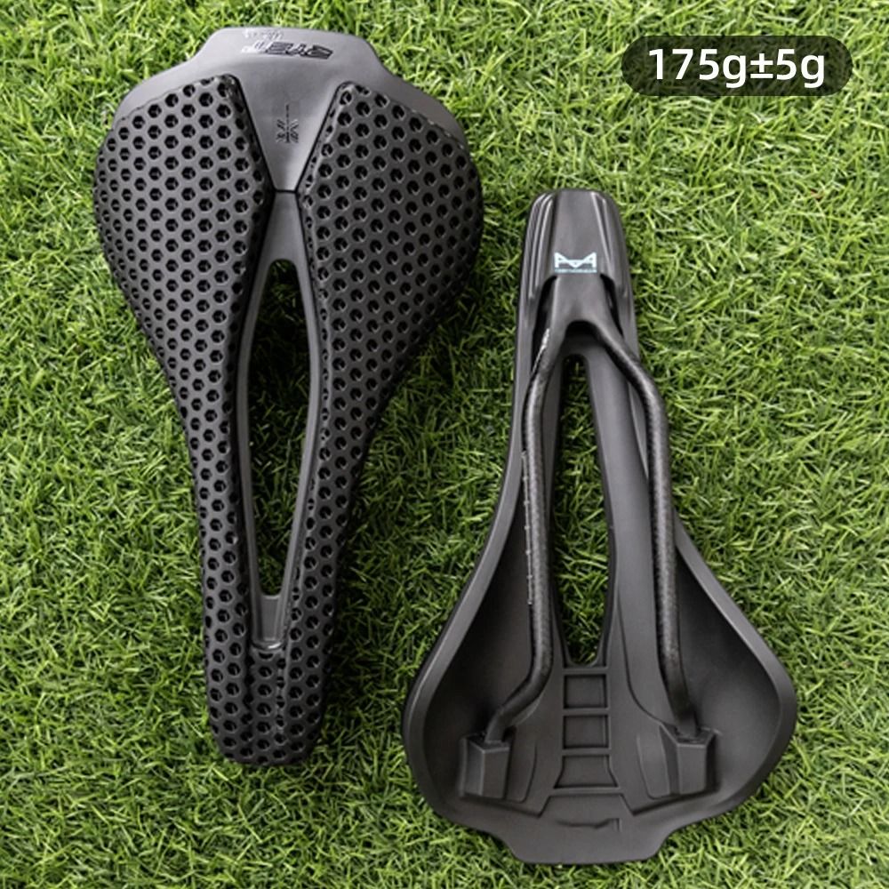 3D Printed Ultralight Bicycle Saddle With Carbon And CrMo Rail Options 9