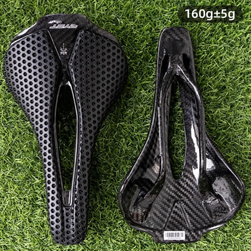 3D Printed Ultralight Bicycle Saddle With Carbon And CrMo Rail Options 7