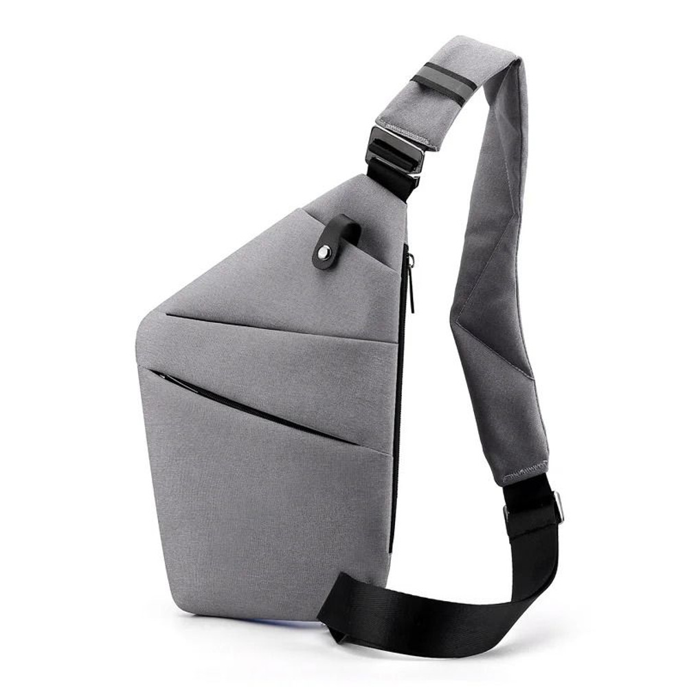 Men Ultra Thin Anti Theft Small Chest Bag Mini Crossbody Sling Bag For Travel And Sports 10