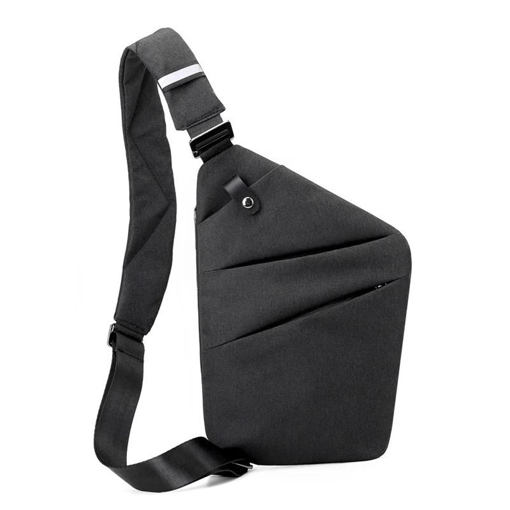 Men Ultra Thin Anti Theft Small Chest Bag Mini Crossbody Sling Bag For Travel And Sports 8