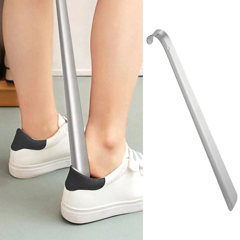 Extra Long Stainless Steel Shoe Horn 205 Inch Metal Shoe Remover Slip On Aid 2