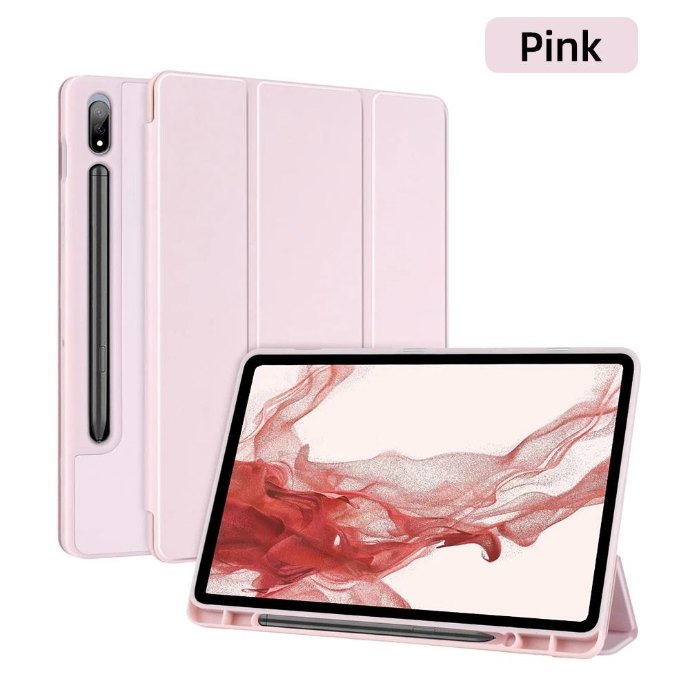 Tablet Case With Pen Slot For Samsung Galaxy Tab S8 Ultra 146 S8 Plus S7 Plus S7 FE 124 S7 S8 11 S6 13