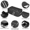 7L Bike Trunk Bag Water Resistant Rear Rack Bag With Rain Cover 2