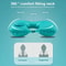 U Shape Inflatable Travel Pillow Portable Folding Neck Pillow For Car Airplane And Outdoor Use 4
