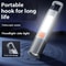 Portable USB Rechargeable Flashlight With Telescopic Focus And COB Side Lamp 0