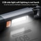 Portable USB Rechargeable Flashlight With Telescopic Focus And COB Side Lamp 2