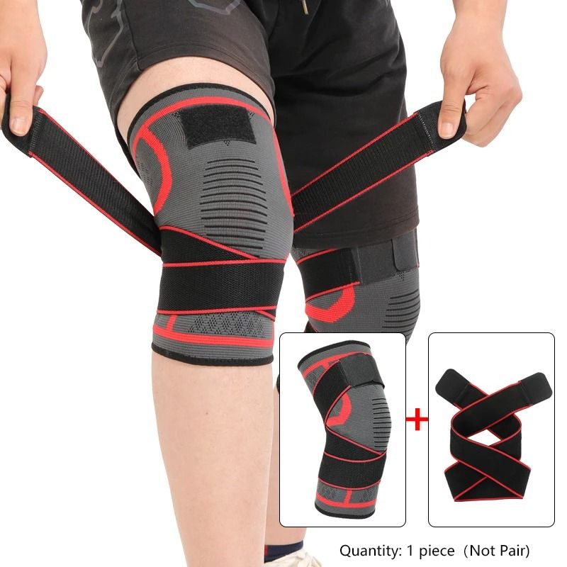 Knee Compression Brace For Sports Fitness Running Basketball Cycling And Weightlifting 2