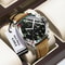 Luxury Military Waterproof Watch With Luminous Leather Strap Quartz Movement 2